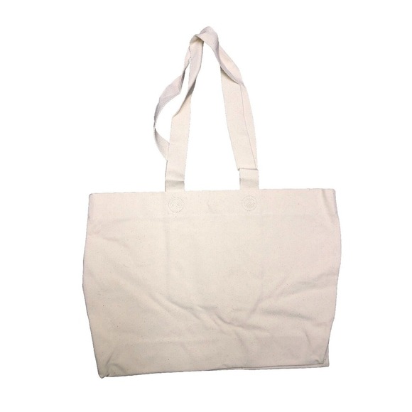 Madhappy Chicago Exclusive Wide Tote Bag City Skyline 20x15x5" Natural White NEW - Picture 2 of 15